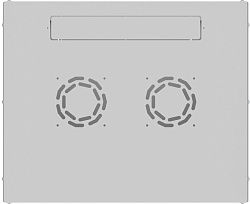 Шкаф коммутационный NTSS Lime (NTSS-WL6U5560GS) настенный 6U 550x600мм пер.дв.стекл несъемн.бок.пан. 30кг серый 520мм 12кг 110град. 370мм IP20 сталь