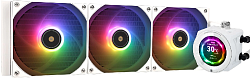 Система водяного охлаждения Thermalright Core Vision 360 ARGB Soc-AM5/AM4/1200/1700/1851 белый 4-pin 27.7dB Al LCD Ret (C-VISION-360-WH-ARGB)