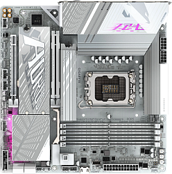 Материнская плата Gigabyte Z890M AORUS ELITE WIFI7 ICE Soc-1851 Intel Z890 4xDDR5 mATX AC`97 8ch(7.1) 2.5Gg RAID+DP
