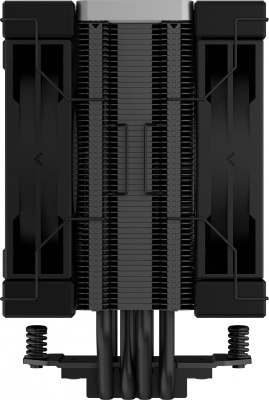 Устройство охлаждения(кулер) Deepcool AK400 Zero Dark Plus Soc-AM5/AM4/1200/1700/1851 черный 4-pin 28dB Al+Cu 220W 802gr Ret (R-AK400-BKNNMD-G-1)
