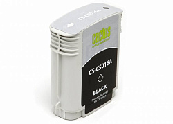 Картридж струйный Cactus CS-C5016A №84 черный (72мл) для HP DJ 10PS/20PS/30GP/50PS/90/120/130DE с чипом