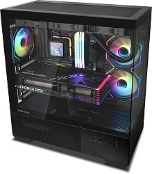 Корпус Zalman Chronix V2 черный без БП ATX 6x120mm 2x140mm 1xUSB2.0 1xUSB3.0 audio bott PSU