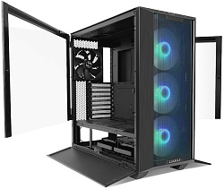 Корпус Lian-Li Lancool III RGB черный без БП ATX 10x120mm 3x140mm 2xUSB3.0 audio bott PSU