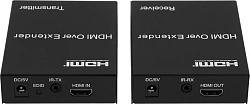 Набор адаптеров аудио-видео Premier 5-877-2 HDMI (f)/RJ45 черный