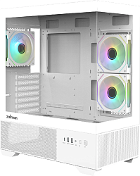 Корпус Zalman Chronix V2 белый без БП ATX 6x120mm 2x140mm 1xUSB2.0 1xUSB3.0 audio bott PSU