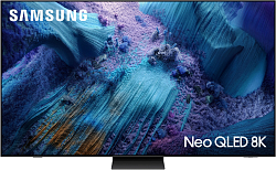 Телевизор QLED Samsung 75" QE75QN990FUXRU Series 9 черненое серебро/серебристый 4K Ultra HD 120Hz DVB-T2 DVB-C DVB-S2 USB WiFi Smart TV