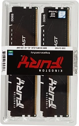 Память DDR5 2x16GB 5600MHz Kingston KF556C40BBK2-32 Fury Beast RTL Gaming PC5-44800 CL40 DIMM 288-pin 1.25В single rank с радиатором Ret