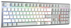 Клавиатура A4Tech Fstyler FS100 Neon механическая серый USB for gamer LED (FS100) кабель 1.8м