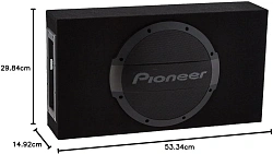 Сабвуфер автомобильный Pioneer TS-WX1010LA 300Вт активный (25см/10")