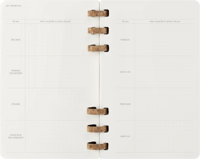 Еженедельник Moleskine SPIRAL Large 130х210мм PP 200стр. спираль черный