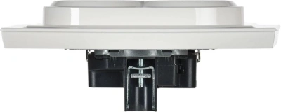 Розетка силов. IEK Brite РС12-3-БрБ BR-R21-16-K01-F 2розет. двойн. скрыт. зазем. IP20 белый (упак.:1шт)
