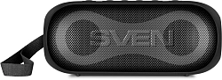 Колонка порт. Sven PS-165 черный 16W 2.0 BT/3.5Jack 3000mAh (SV-022372)