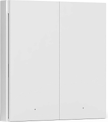Умный выключатель Aqara Wireless Remote Switch H1 2-хкл. белый (WRS-R02)