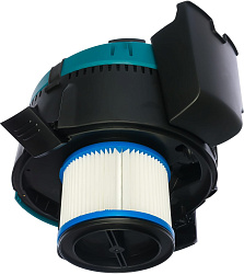 Строительный пылесос Makita VC2012L 1000Вт (уборка: сухая/влажная) зеленый