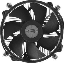 Устройство охлаждения(кулер) PcCooler R95S-I Soc-1200/1700/1851 серебристый/черный 4-pin 31.1dB Al 95W 360gr Ret (R95S-XXNIXX-CL)