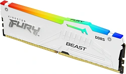 Память DDR5 16GB 5600MHz Kingston KF556C40BWA-16 Fury Beast RGB RTL Gaming PC5-44800 CL40 DIMM 288-pin 1.25В single rank с радиатором Ret