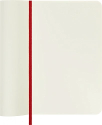 Блокнот Moleskine CLASSIC SOFT QP613F2 Pocket 90x140мм 192стр. нелинованный мягкая обложка красный