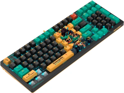Клавиатура A4Tech Bloody AT98 Renegade механическая черный/зеленый USB for gamer LED (AT98)