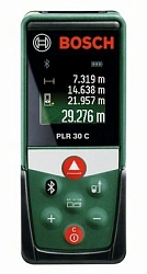 Лазерный дальномер Bosch PLR 30 C 2кл.лаз. 635нм цв.луч. красный (0603672120)