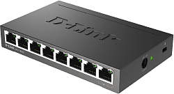 Коммутатор D-Link DGS-1008D/R1A 8x1Гбит/с неуправляемый