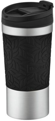 Термокружка для напитков Rondell Coupage RDS-1818 0.4л. черный картонная коробка