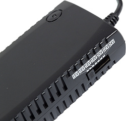 Блок питания Buro BUM-1200C120 ручной 120W 15V-24V 11-коннект. 5A 2A от прикуривателя