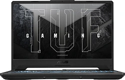 Ноутбук Asus TUF Gaming A15 FA506NF-HN042 Ryzen 5 7535HS 8Gb SSD512Gb NVIDIA GeForce RTX 2050 4Gb 15.6" IPS FHD (1920x1080) без ОС black WiFi BT Cam (90NR0JE7-M004R0)