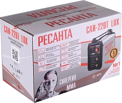 Сварочный аппарат Ресанта САИ-220Т LUX инвертор ММА DC 7.8кВт