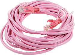Патч-корд Premier PP12-5M/RO 1000Гбит/с UTP 4 пары cat.5E CCA molded 5м розовый RJ-45 (m)-RJ-45 (m)