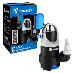 Насос дренажный Deko DWP-750P 750Вт 10000л/час (076-0515)