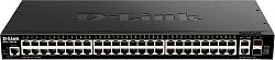 Коммутатор D-Link DGS-1520-52/A1A (L3) 48x1Гбит/с 2x10Гбит/с 2xКомбо(10GBase-T/SFP+) 2SFP+ управляемый