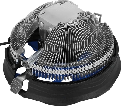 Устройство охлаждения(кулер) Formula AC Verkho Plus Soc-AM5/AM4/1200/1700/1851 черный/синий 4-pin 10.4-26.5dB Al 110W 271gr Ret (VERKHO PLUS)