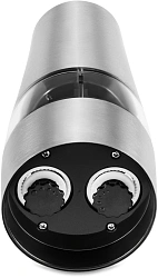 Мельница для перца/соли Rondell Dual RD-1717 стальной упак.:подарочная коробка