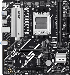 Материнская плата Asus PRIME B840M-K Socket AM5 AMD B840 2xDDR5 mATX AC`97 8ch(7.1) 2.5Gg RAID+HDMI