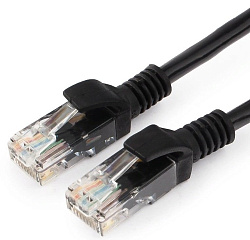 Патч-корд Premier PP6U-0.5M/BK 10000Гбит/с UTP 4 пары cat.6 CCA molded 0.5м черный RJ-45 (m)-RJ-45 (m)