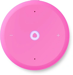 Умная колонка Yandex Станция Лайт 2 Алиса розовый 6W 1.0 BT/Wi-Fi 10м (YNDX-00026PNK)