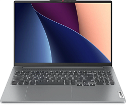 Ноутбук Lenovo IdeaPad 5 Pro 16IRH8 Core i7 13700H 16Gb SSD512Gb NVIDIA GeForce RTX 3050 6Gb 16" IPS 2.5K (2560x1600) без ОС grey WiFi BT Cam (83AQ006MRK)