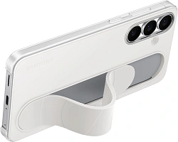 Чехол (клип-кейс) Samsung для Samsung Galaxy S25 FE Grip Case белый (EF-GS731CWEGRU)