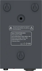 Стабилизатор напряжения Powercom WM-500VA 400Вт 500ВА графитовый