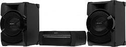 Минисистема Sony Shake-X10 черный 1200Вт CD CDRW DVD DVDRW FM USB BT