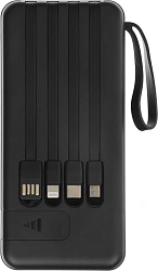 Мобильный аккумулятор Tecno OnGO L101 10000mAh 12W 2.4A 2xUSB-A/USB-C черный