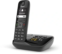 Р/Телефон Dect Gigaset AS690A черный автооветчик АОН