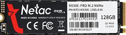 Накопитель SSD Netac PCIe 3.0 x4 128GB NT01N930E-128G-E4X N930E Pro M.2 2280