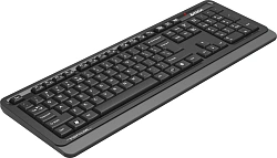 Клавиатура A4Tech FGK10 серый USB беспроводная Multimedia