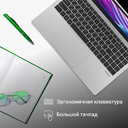 Ноутбук Digma EVE C5403 Celeron N4020 4Gb SSD128Gb Intel UHD Graphics 600 15.6" IPS FHD (1920x1080) Windows 11 Pro silver WiFi BT Cam 5000mAh (DN15CN-4BXW02)
