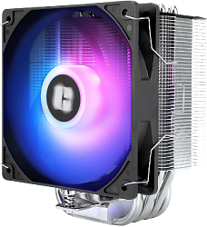 Устройство охлаждения(кулер) Thermalright Burst Assassin 120 SE ARGB Soc-AM5/AM4/1200/1700/1851 серебристый/черный 4-pin 25.6dB Al+Cu 510gr Ret (BA120-SE-ARGB)