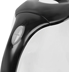 Чайник электрический Maxwell MW-1079 1.7л. 2200Вт белый/черный корпус: пластик