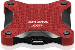 Накопитель SSD A-Data USB3.1 512GB SD620-512GCRD SD620 2.5" красный