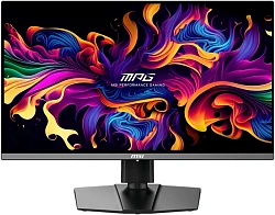 Монитор MSI 26.5" MPG 272URX QD-OLED черный QD OLED LED 16:9 HDMI матовая HAS Piv 1500000:1 250cd 178гр/178гр 3840x2160 240Hz G-Sync DP 4K USB 8кг