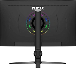 Монитор RDW Computers 27" RDW2706C (Q03В375V2A1) черный VA 1ms 16:9 HDMI M/M матовая HAS Piv 4000:1 300cd 178гр/178гр 2560x1440 75Hz DP QHD USB (RUS)